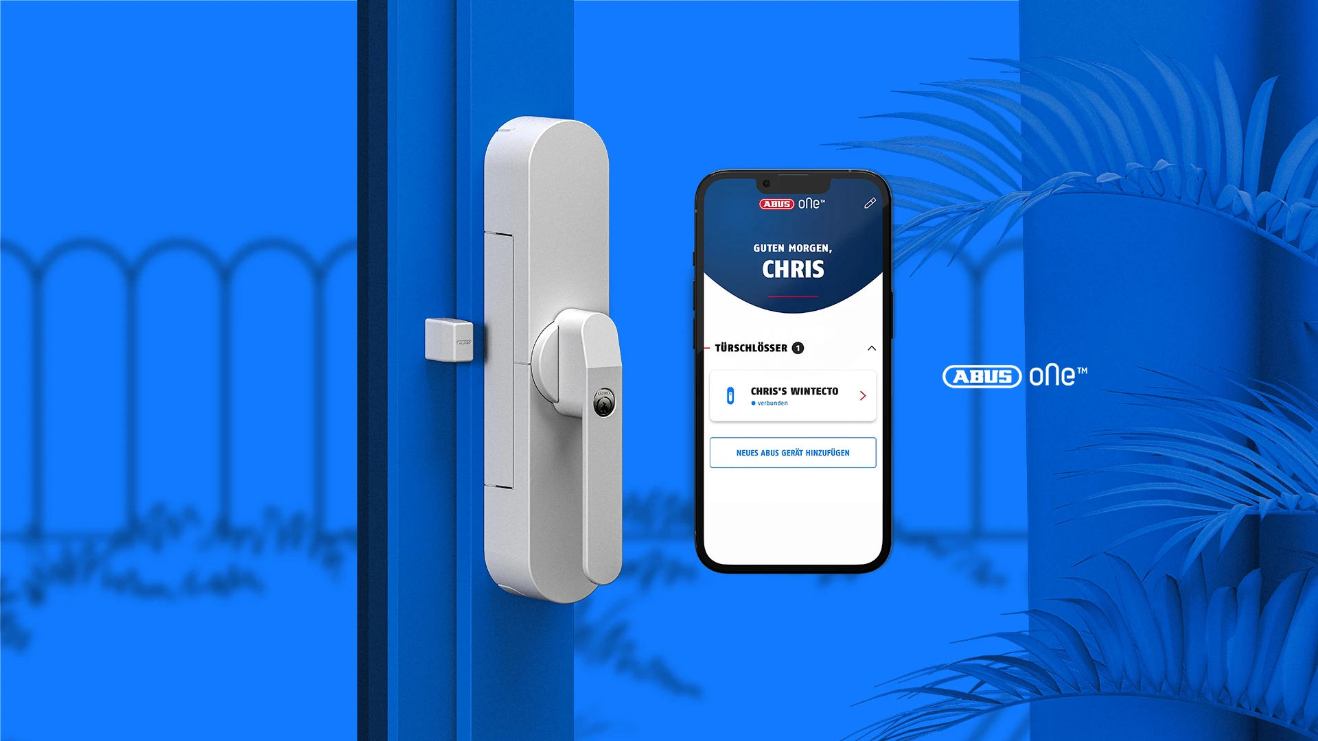 Smart and secure: WINTECTO One turns your patio door into a second entrance © ABUS