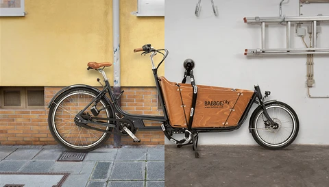 E-bikes and motorbikes are high value two-wheelers and need to be protected not only when out and about, but also at home. ©ABUS