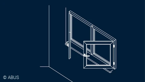 Find the right security for your double casement windows © ABUS