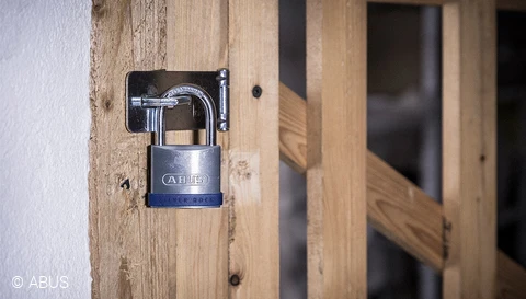 Protect your cellar or basement storage with a padlock from ABUS © ABUS