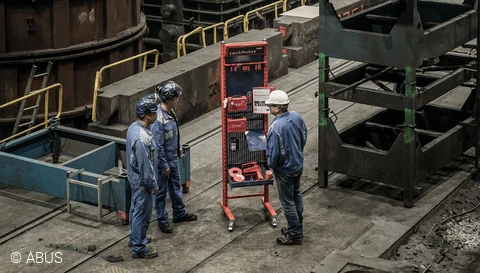 Protect your employees - ensure a safe working environment © ABUS