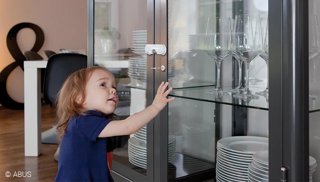Glass cabinet lock LIA and much more © ABUS
