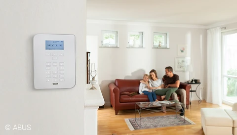 The Secvest alarm system - all-round protection for your home © ABUS