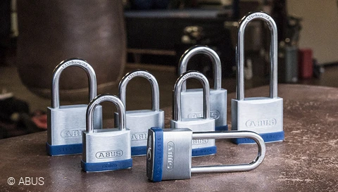 Silver Rock™ padlocks - solid and resistant © ABUS